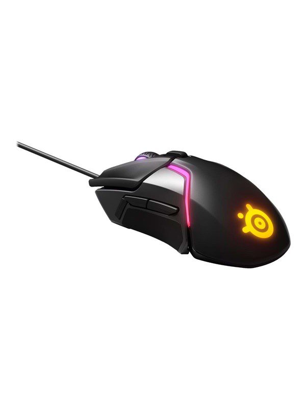 SteelSeries Rival 600 - Gaming Mus - Optisk - 7 knapper - Sort med RGB lys