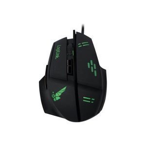 LogiLink Gaming - Mus - Optisk - 7 knapper - Sort