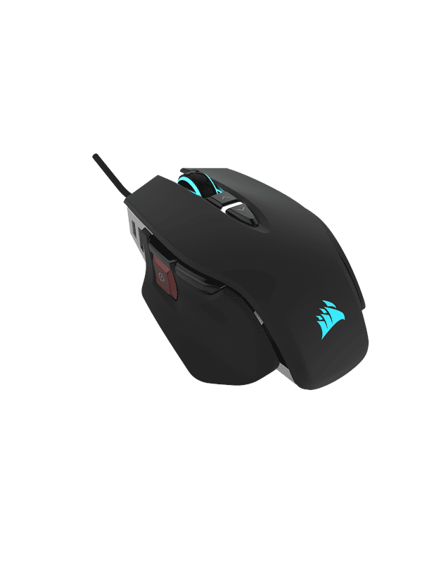 Corsair M65 Pro ELITE RGB - Black - Gaming Mus - Optisk - 8 knapper - Sort med RGB lys