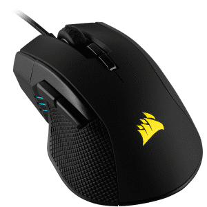 Corsair Ironclaw RGB - Gaming Mus - Optisk - 7 knapper - Sort med RGB lys