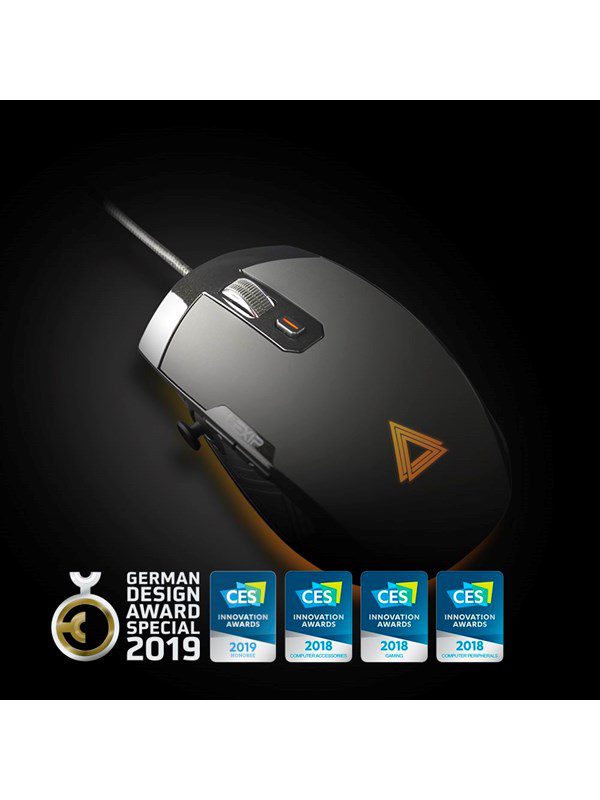 Lexip Pu94 Gaming mouse - Gaming Mus - Laser - 6 knapper - Orange