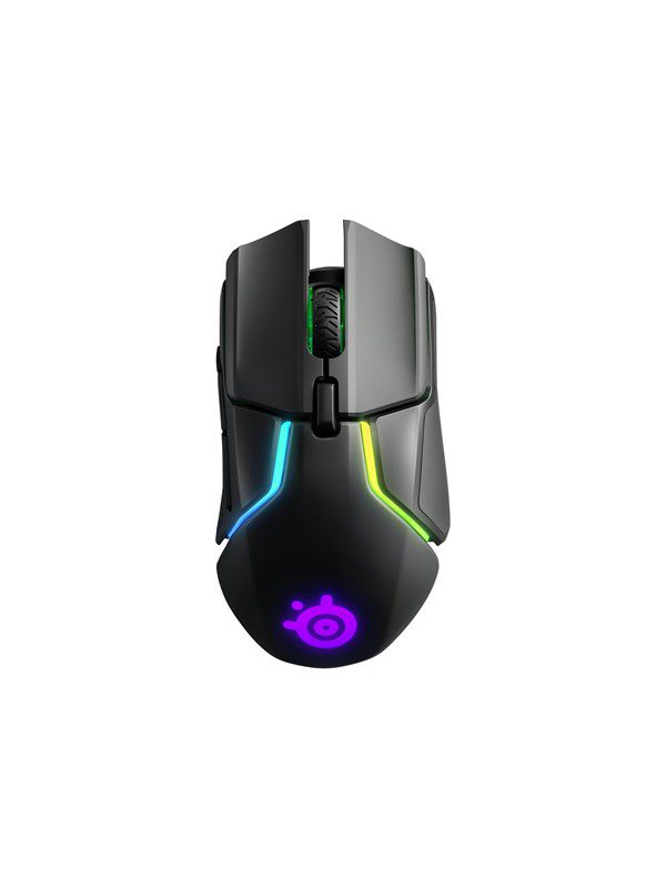 SteelSeries Rival 650 - Gaming Mus - Optisk - 6 knapper - Sort med RGB lys
