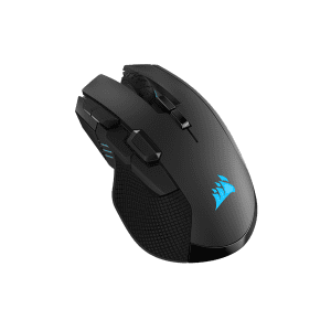 Corsair Ironclaw RGB Wireless - Gaming Mus - Optisk - 7 knapper - Sort med RGB lys
