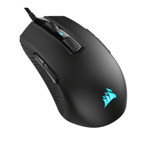Corsair M55 RGB PRO - Black - Gaming Mus - Optisk - 8 knapper - Sort med RGB lys