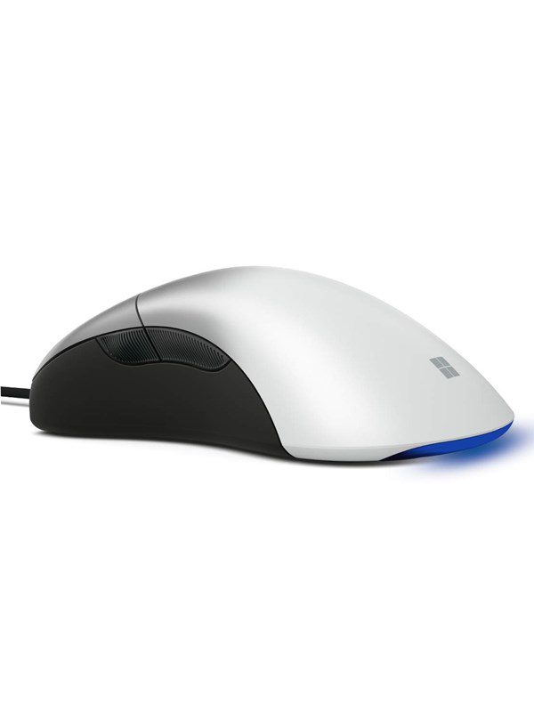 Microsoft Pro IntelliMouse - Shadow White - Gaming Mus - Optisk - 5 knapper - Sort