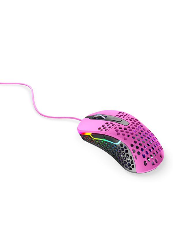 Xtrfy M4 RGB - Pink - Gaming Mus - Optisk - 6 knapper - Pink