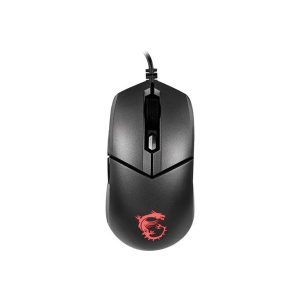 MSI Clutch GM11 Gaming - mouse - USB - Mus - Optisk - 6 knapper - Sort
