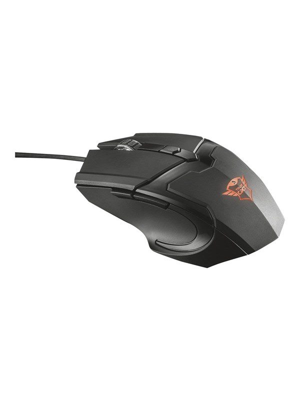 Trust Gaming GXT 101 Gav Optical Gaming Mouse - Mus - 6 knapper - Sort