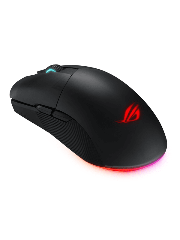 ASUS ROG PUGIO II Wireless - Gaming Mus - Optisk - 7 knapper - Sort med RGB lys