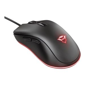 Trust Gaming GXT 930 Jacx RGB Gaming Mouse - Mus - Optisk - 6 knapper - Sort