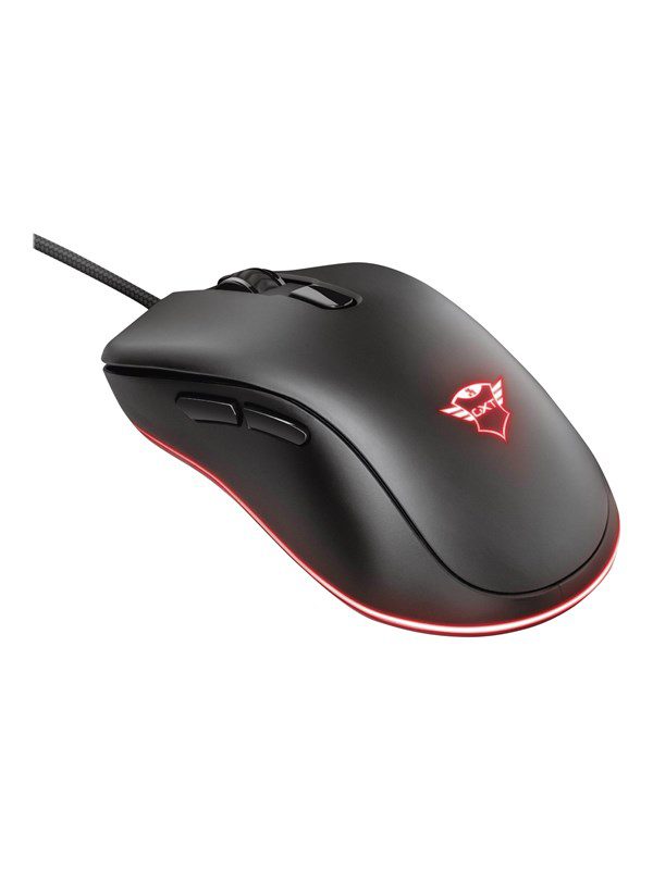 Trust Gaming GXT 930 Jacx RGB Gaming Mouse - Mus - Optisk - 6 knapper - Sort
