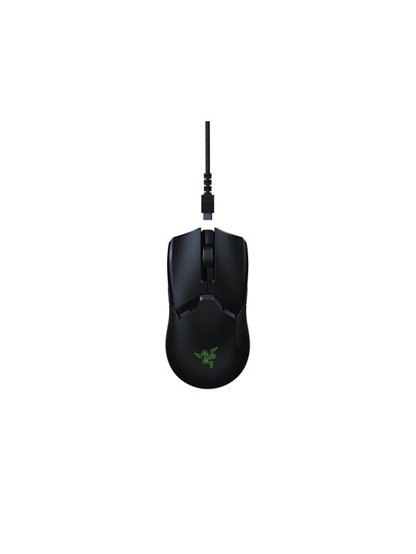 Razer Viper Ultimate without charging dock - Gaming Mus - Optisk - 8 knapper - Sort med RGB lys