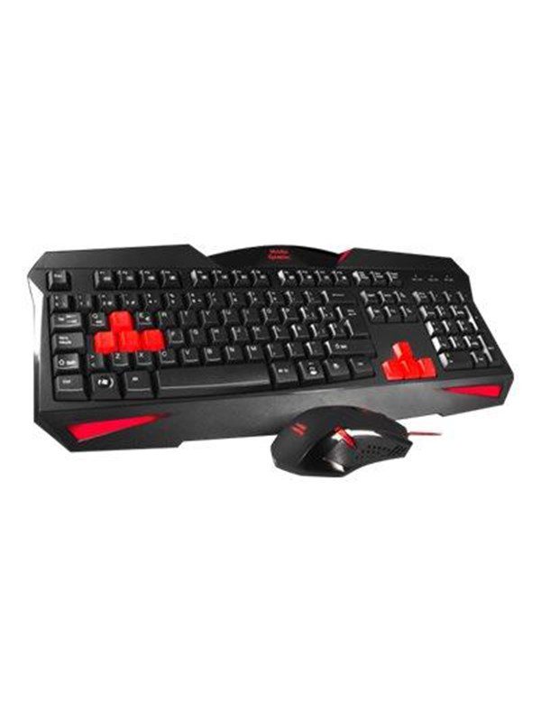 Tacens MARS GAMING MCP1 - Tastatur & Mus sæt - Sort