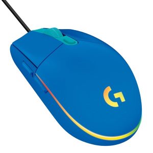 Logitech G203 LIGHTSYNC - Blue - Gaming Mus - Optisk - 6 knapper - Blue with RGB