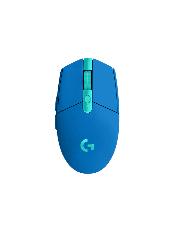 Logitech G305 LIGHTSPEED - Blue - Gaming Mus - Optisk - 6 knapper - Blue with RGB