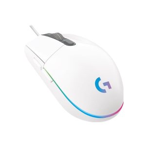 Logitech G102 LIGHTSYNC - White - Gaming Mus - Optisk - 6 knapper - Hvid med RGB-LED lys