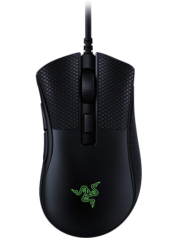 Razer DeathAdder V2 Mini + Grip tape - Gaming Mus - Optisk - 6 knapper - Sort