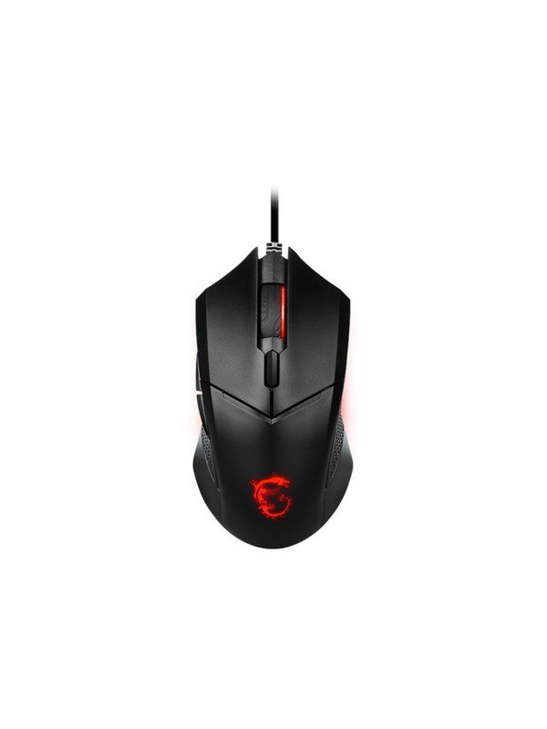 MSI Maus Clutch GM08 Gaming Maus Black USB -