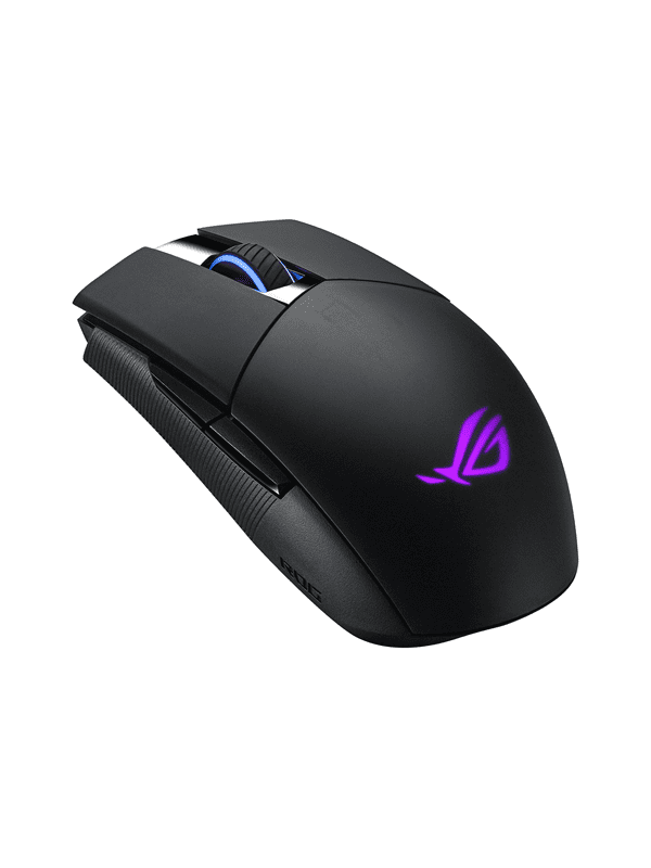 ASUS ROG Strix Impact II Wireless - Gaming Mus - Optisk - 5 knapper - Sort med RGB lys