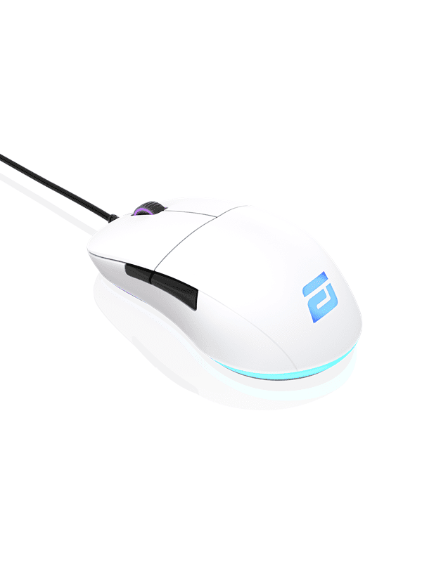 Endgame Gear XM1 RGB - White - Gaming Mus - Optisk - 5 knapper - Hvid med RGB-LED lys
