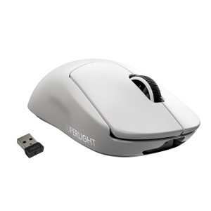 Logitech G PRO X SUPERLIGHT - White - Gaming Mus - Optisk - 5 knapper - Hvid