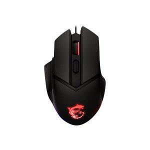 MSI Clutch GM20 Gaming - mouse - USB - Mus - Optisk - 6 knapper - Sort
