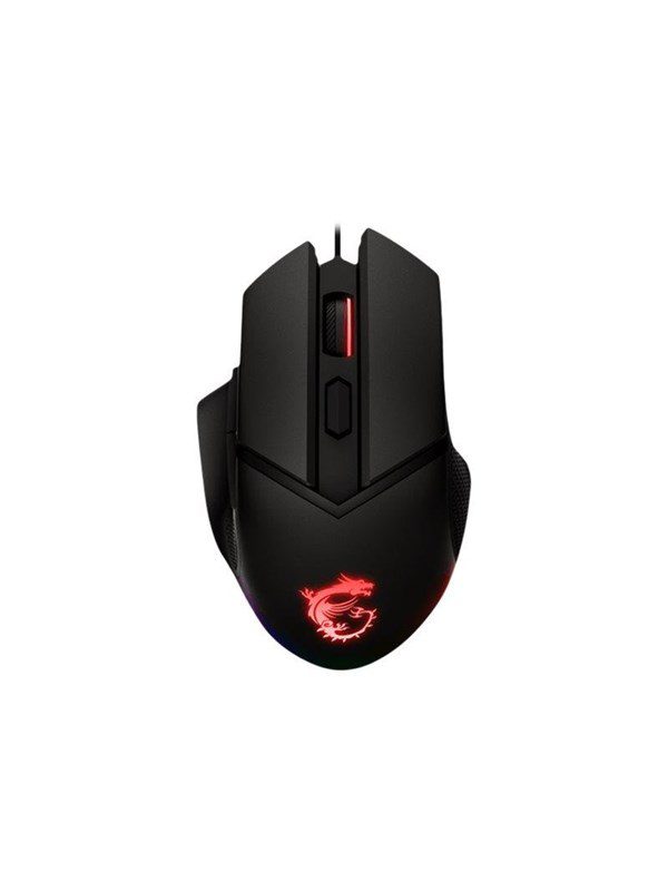 MSI Clutch GM20 Gaming - mouse - USB - Mus - Optisk - 6 knapper - Sort