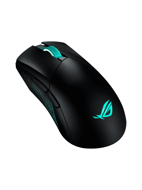 ASUS ROG Gladius III Wireless - Gaming Mus - Optisk - 7 knapper - Sort med RGB lys