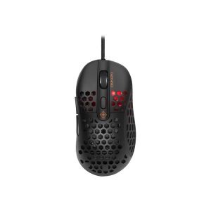DELTACO GAMING DM420 - Mus - Optisk - 6 knapper - Sort
