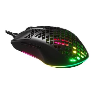 SteelSeries Aerox 3 - Black - Gaming Mus - Optisk - 6 knapper - Sort