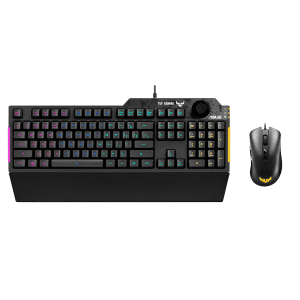 ASUS TUF Gaming Combo - ND - Gaming tastatur og mus - Nordisk - Sort