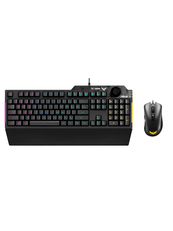 ASUS TUF Gaming Combo - ND - Gaming tastatur og mus - Nordisk - Sort