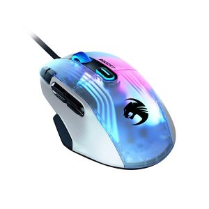 ROCCAT Kone XP White - Gaming Mus - Optisk - 15 knapper - Hvid med RGB-LED lys