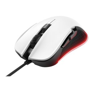 Trust Gaming GXT 922W YBAR - Mus - Optisk - 6 knapper - Hvid