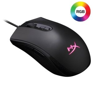 HyperX Pulsefire Core RGB - Gaming Mus - Optisk - 7 knapper - Sort