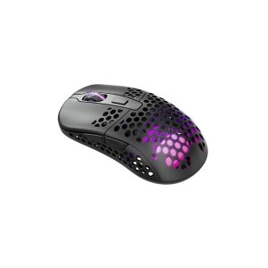Xtrfy M42 Wireless RGB - Black - Gaming Mus - Optisk - 6 knapper - Sort med RGB lys