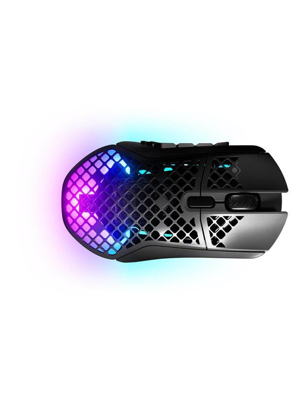 SteelSeries Aerox 9 Wireless Gaming Mouse - Mus - Optisk - 18 knapper - Sort