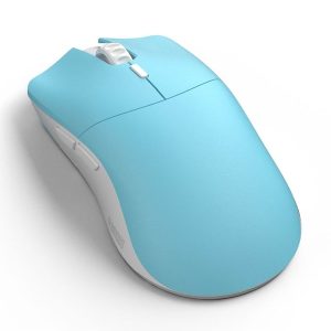 Glorious Model O PRO - Wireless - Blue Lynx - Forge - Gaming Mus - Optisk - 6 knapper - Blå