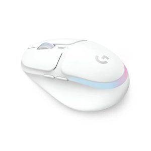 Logitech G705 Wireless mouse - Aurora collection - Gaming Mus - Optisk - 6 knapper - Hvid med RGB-LED lys