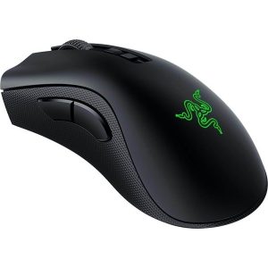 Razer DeathAdder V2 Pro Gaming Mouse with Charging Dock - Gaming Mus - Optisk - 8 knapper - Sort