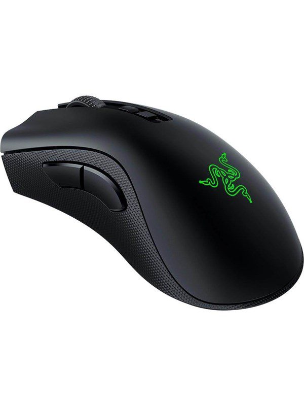 Razer DeathAdder V2 Pro Gaming Mouse with Charging Dock - Gaming Mus - Optisk - 8 knapper - Sort