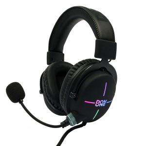 DON ONE - GH300 RGB MK2 Gaming Hovedtelefoner med aftagelig mikrofon