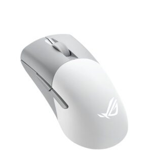 ASUS ROG KERIS Wireless AimPoint Moonlight White Gaming Mouse