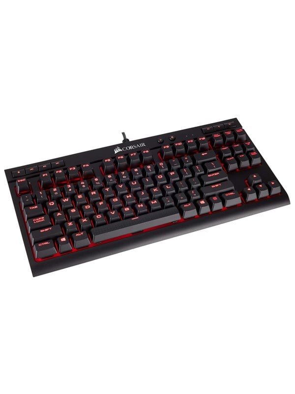 Corsair Gaming K63 MX Red - NA - Gaming Tastatur - Uden Numpad - Amerikansk engelsk - Sort