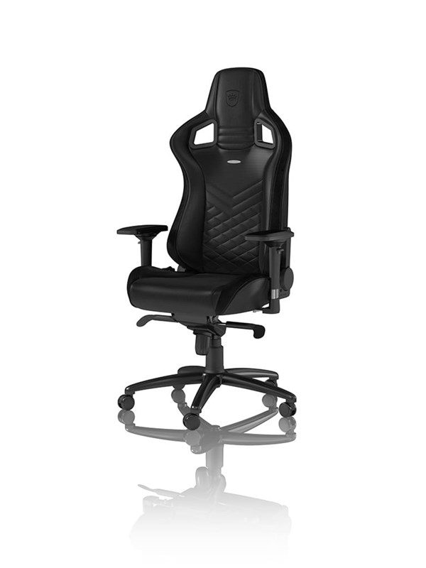 noblechairs EPIC Series - Black Gamer Stol - Sort - PU Læder - Op til 120 kg