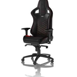 noblechairs EPIC Series - Black / Red Gamer Stol - Sort / Rød - PU Læder - Op til 120 kg