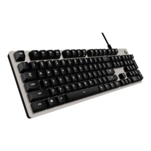 Logitech G413 Silver - US - Gaming Tastatur - Amerikansk engelsk - Sølv