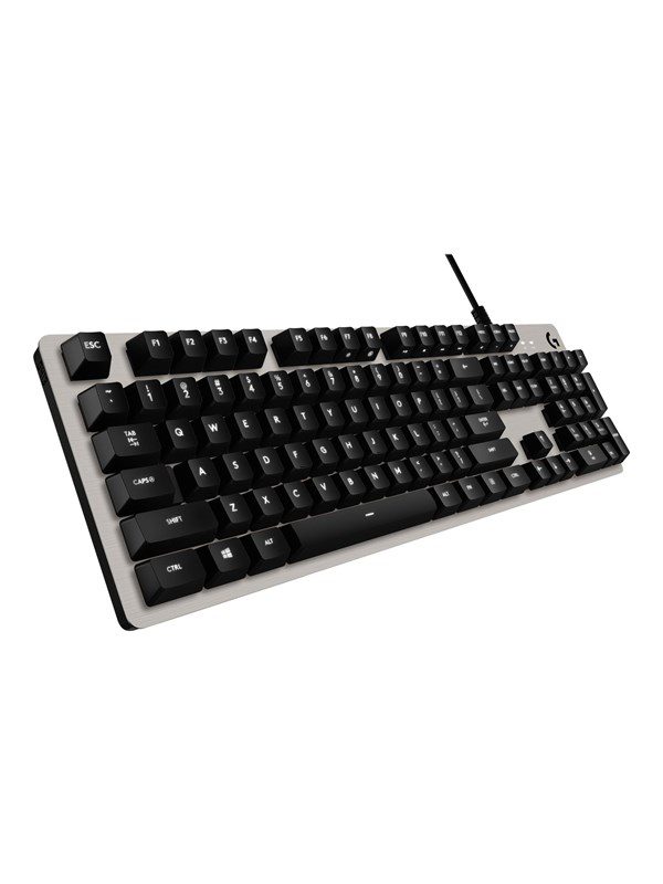 Logitech G413 Silver - US - Gaming Tastatur - Amerikansk engelsk - Sølv