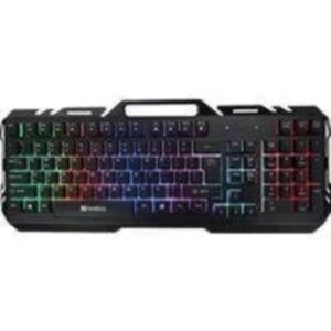 Sandberg IronStorm Keyboard UK - Gaming Tastatur - Engelsk - UK - Sort