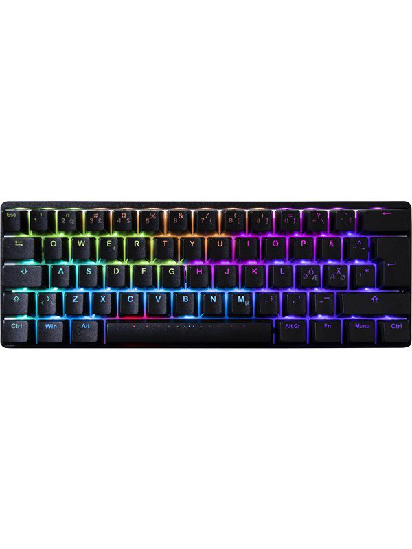 VORTEX RGB POK3R Cherry MX Black - Gaming Tastatur - Uden Numpad - Nordisk - Sort